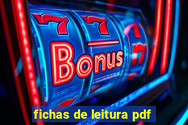 fichas de leitura pdf